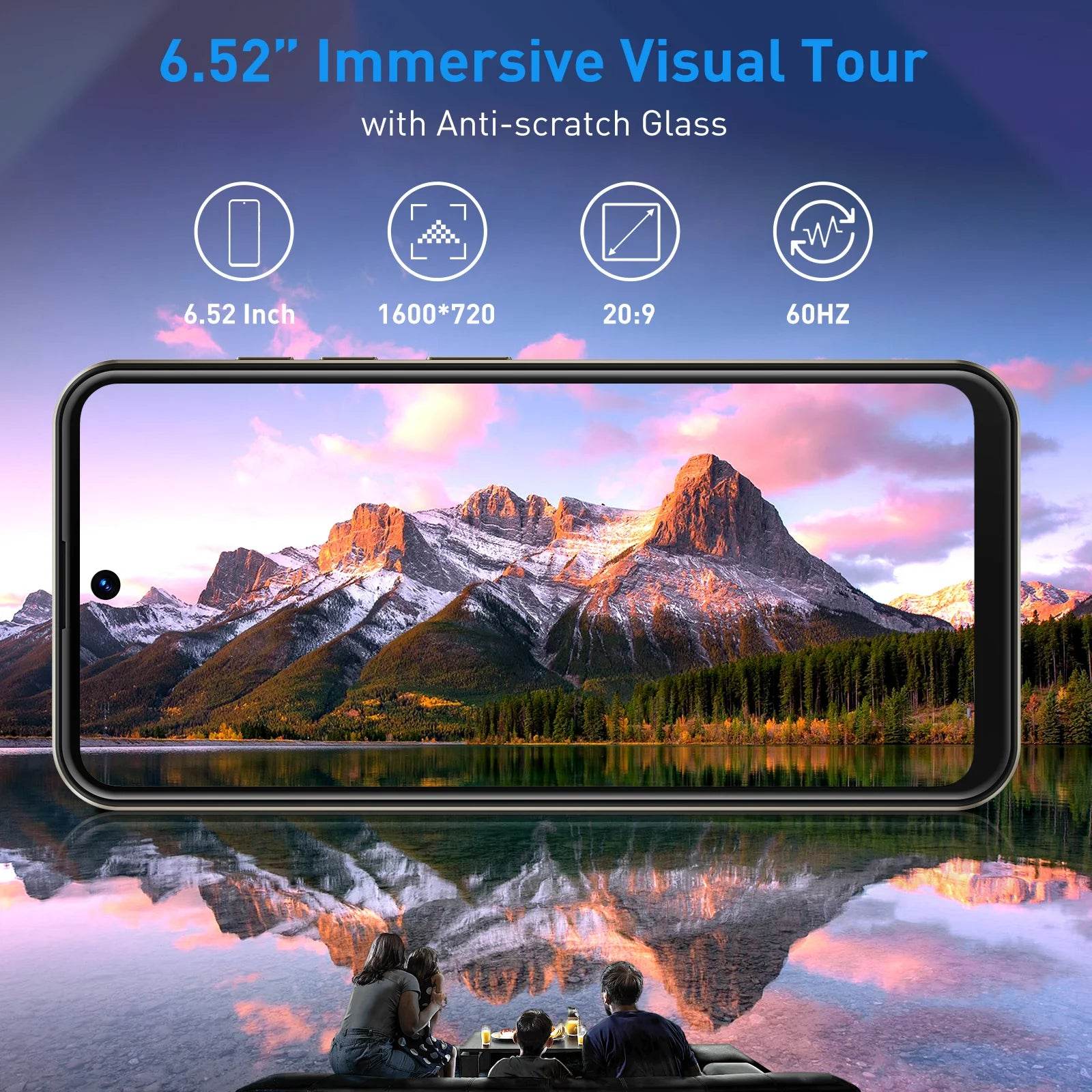 XGODY X31 New,Cell phone,6.5 inch,3GB RAM,64GB ROM,Smartphone Android,8+13MP,4250mAh,Mobile phones,4G Dual SIM,Google Play Store - findify 2025