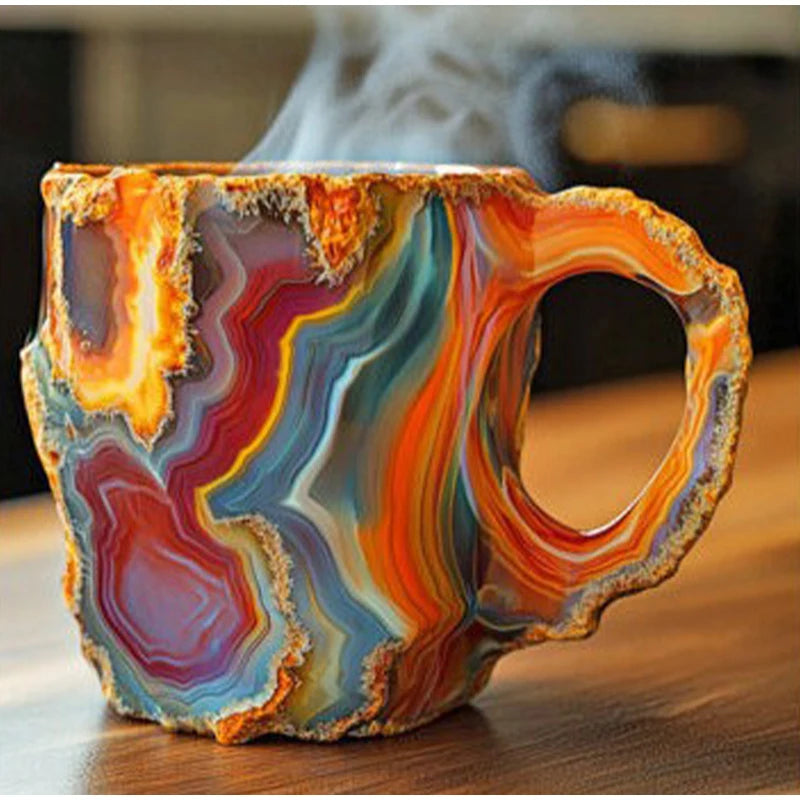 Crystal Clear: Mineral-Infused Coffee Mugs