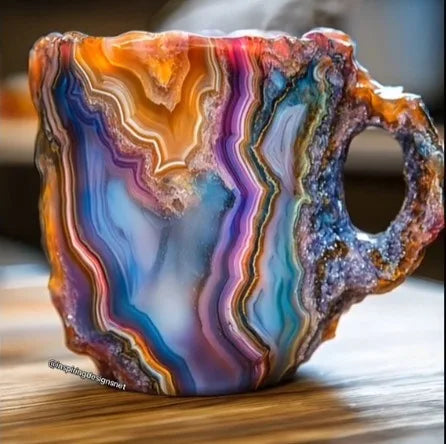 Crystal Clear: Mineral-Infused Coffee Mugs