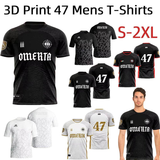 Summer 3D Print 47 Mens Breathable Jersey Round Neck Short Sleeve Kids T-shirt for Running Hiking Fishing and Outdoor Activities - findify 2025