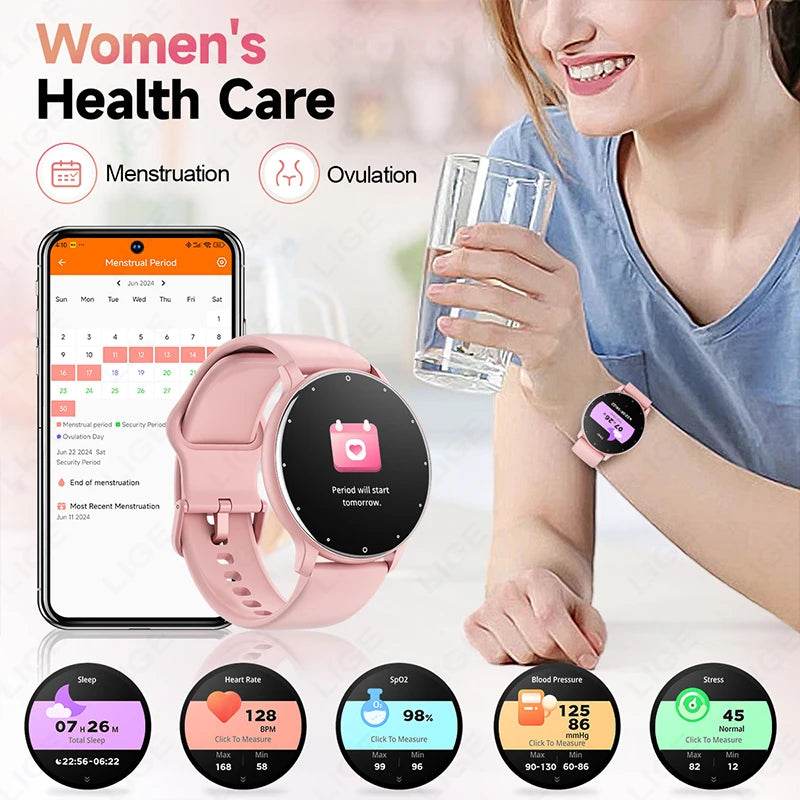 LIGE 2025 Smart watch Ladies - findify 2025
