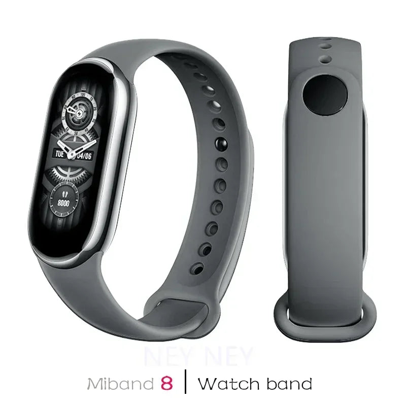 Sport Silicone Strap for Xiaomi Mi Band 9 NFC Replacement Bracelet Belt for Xiaomi Mi Band 8/9 Wriststrap Smartwatch Accessories