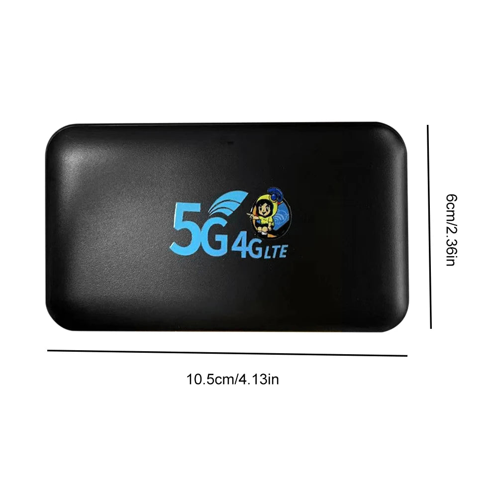 4G Pocket Wireless WiFi Router Portable Mobile WiFi Hotspot CAT4 150Mbps WiFi Mobile Router 2600mAh with SIM Card Slot