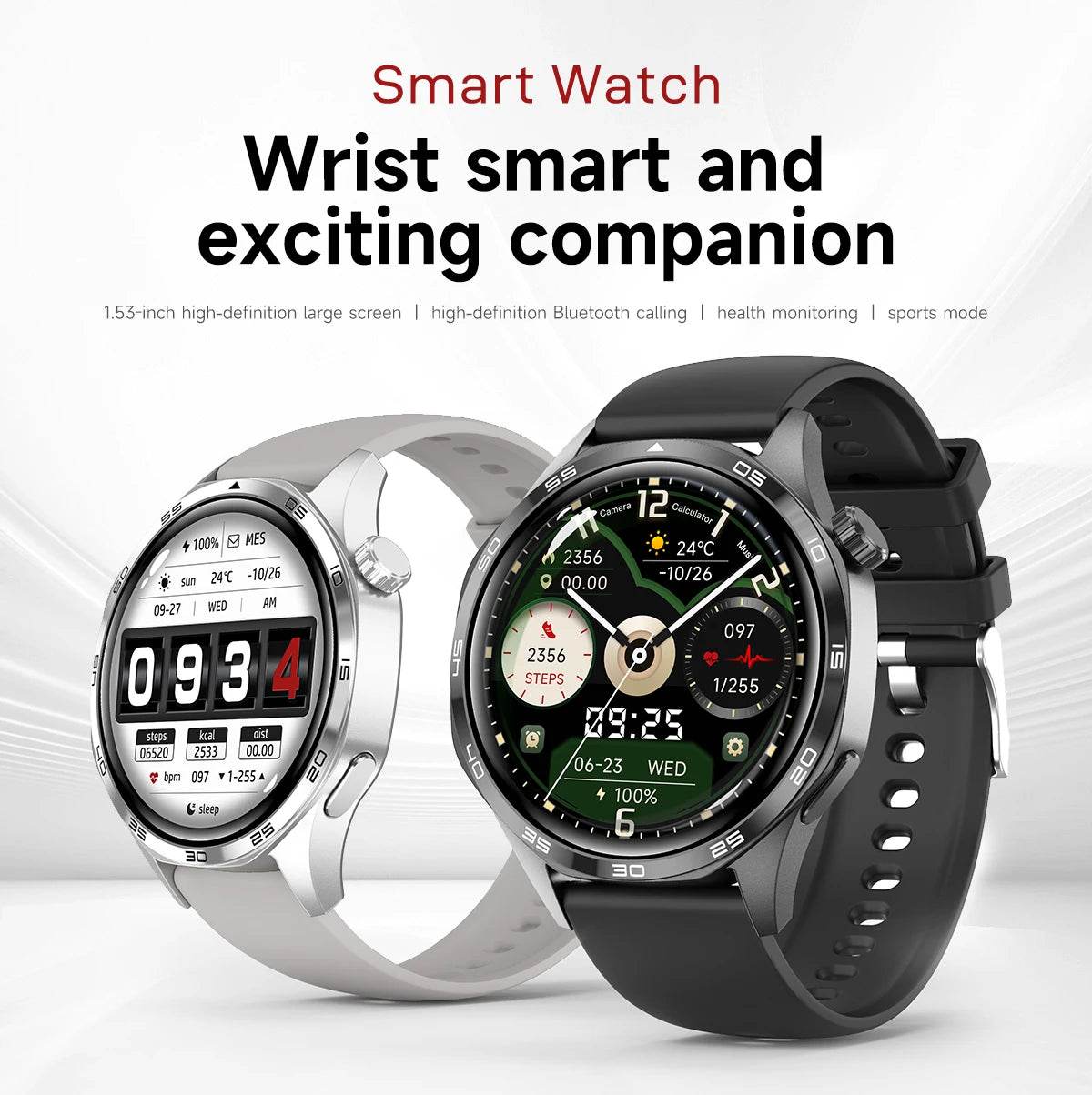 Watch GT5 PRO Smartwatch GPS Motion Trajectory HD Screen Bluetooth Call NFC Men Smart Watch Outdoor Sports Watches Men 2024 New - findify 2025