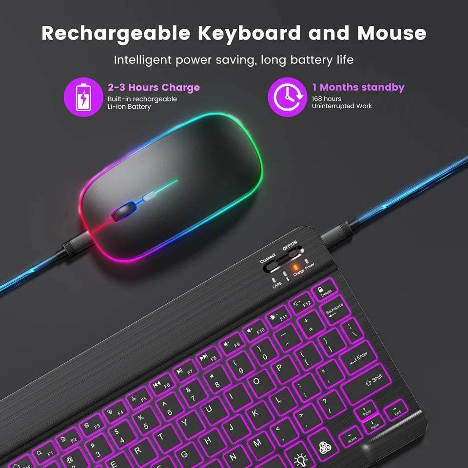 RGB Bluetooth Keyboard And Mouse Set - findify 2025