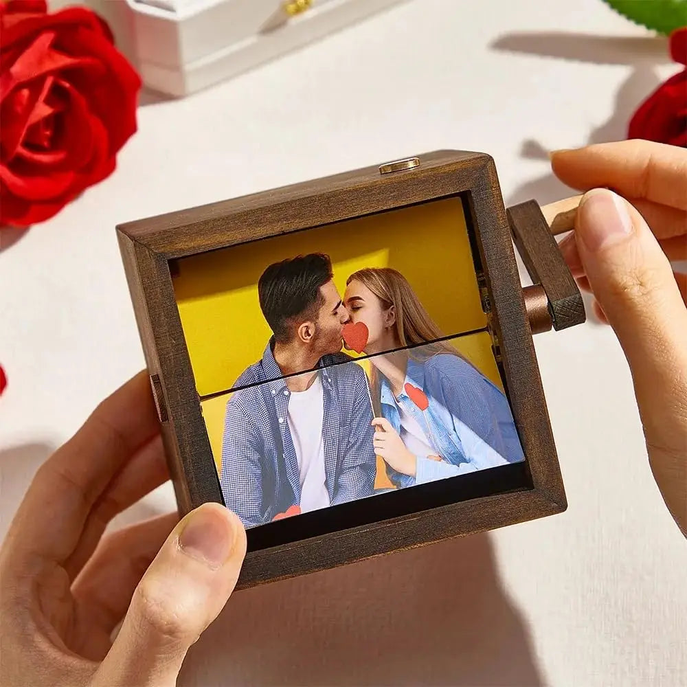 Cherish Forever: Personalized Memorial Flip Book Frame