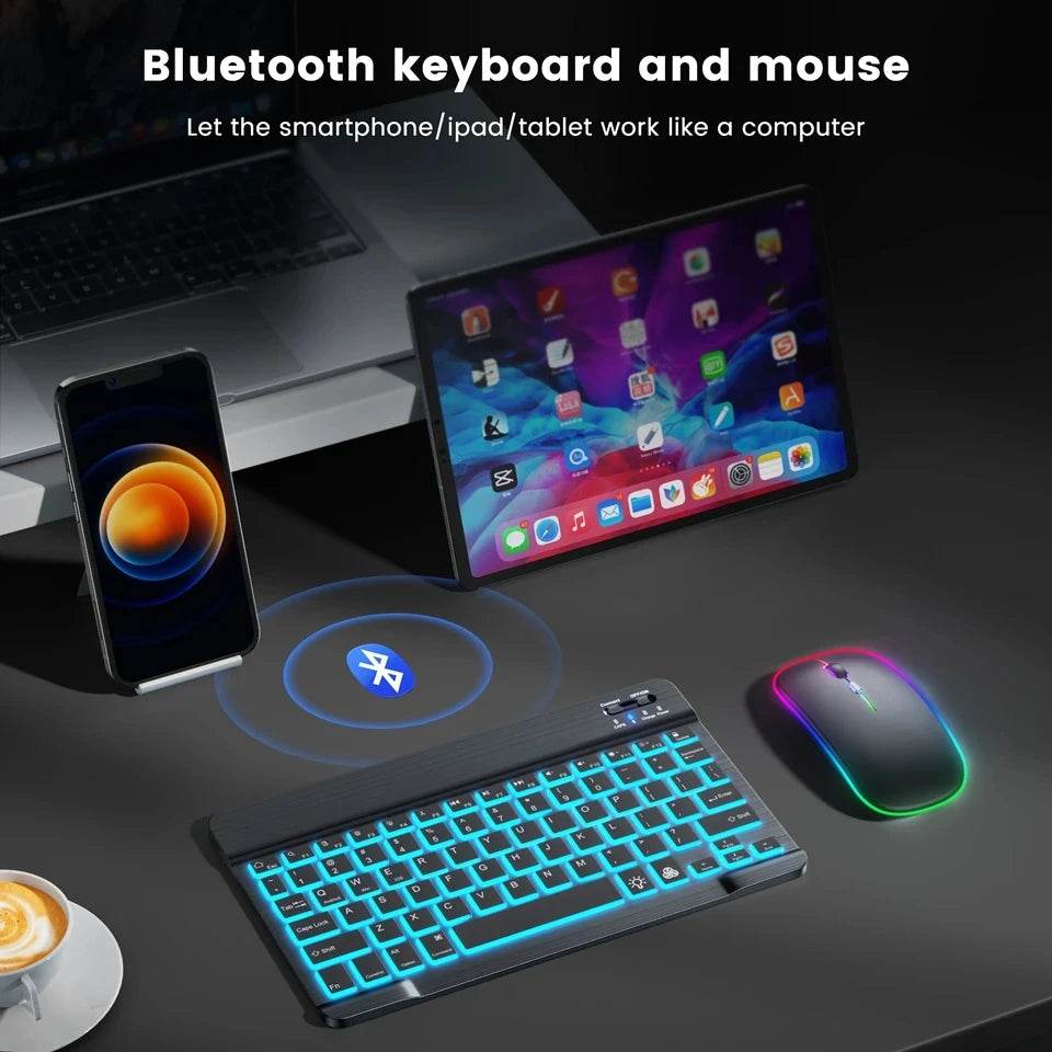RGB Bluetooth Keyboard And Mouse Set - findify 2025