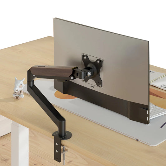 HILLPORT 17-34" Desktop Monitor Arm Holder Gas Spring Full Motion Mount Strut LCD LED TV Bracket Stand PC Soport Support M5