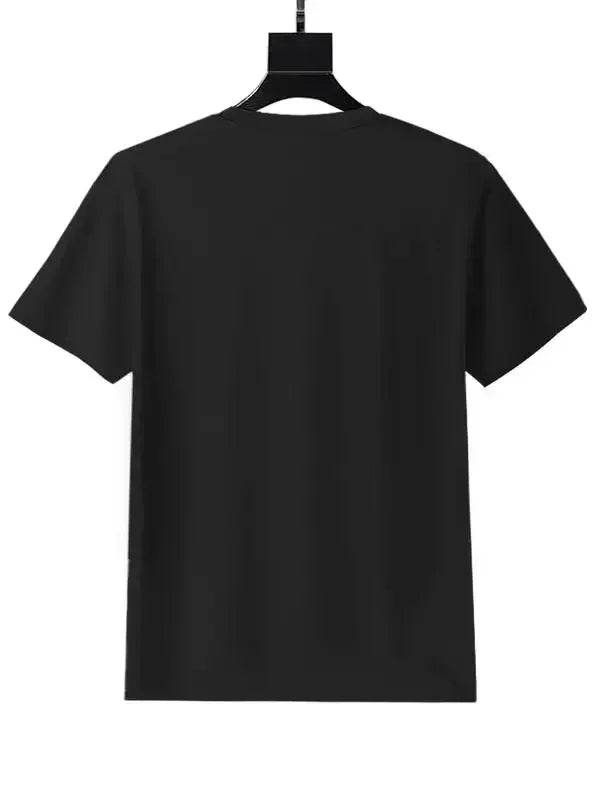 Little Ronaldo Football Star Printed Short Sleeve T-shirt Men Women Europe and The United States Fashion Brand Cotton Shirt - findify 2025