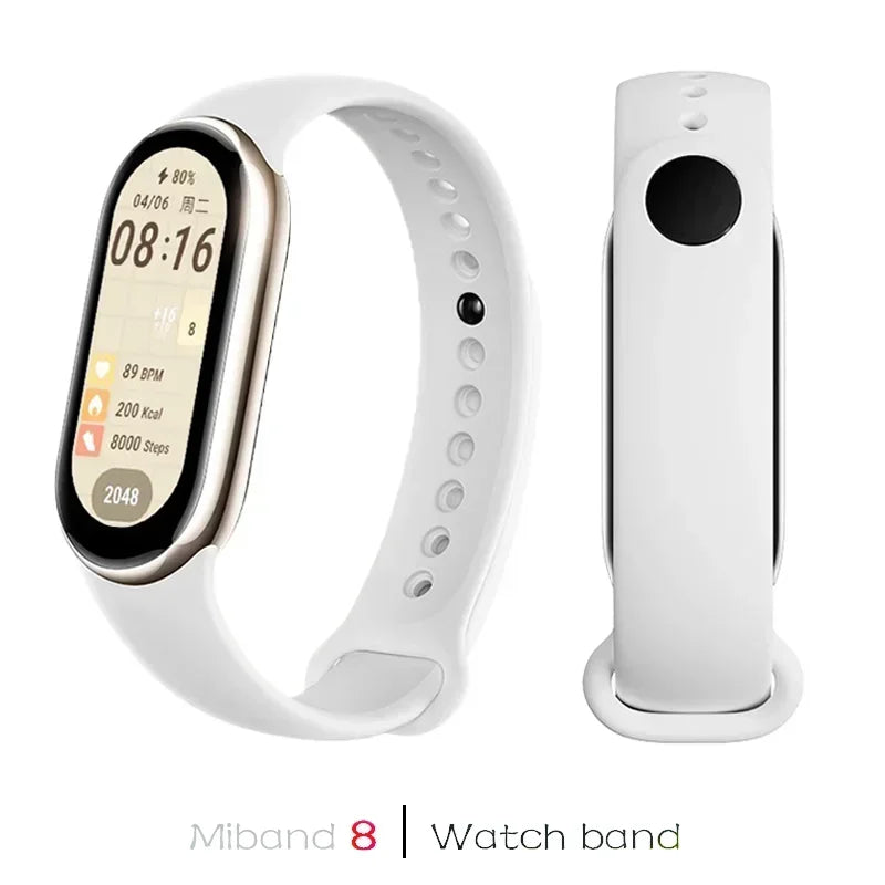 Sport Silicone Strap for Xiaomi Mi Band 9 NFC Replacement Bracelet Belt for Xiaomi Mi Band 8/9 Wriststrap Smartwatch Accessories