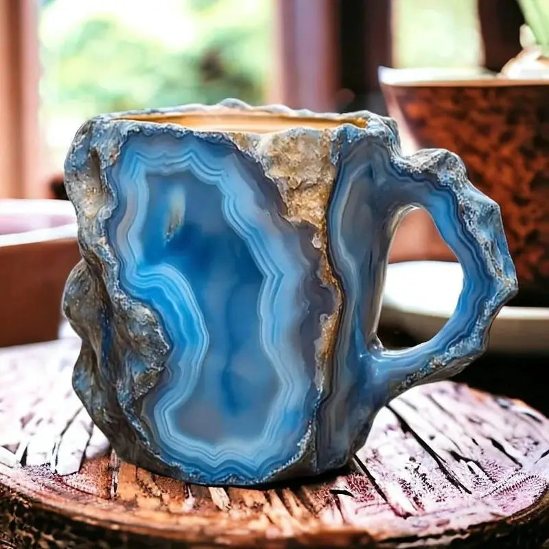 Crystal Clear: Mineral-Infused Coffee Mugs