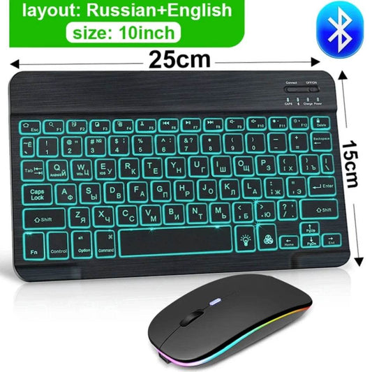 RGB Bluetooth Keyboard And Mouse Set - findify 2025