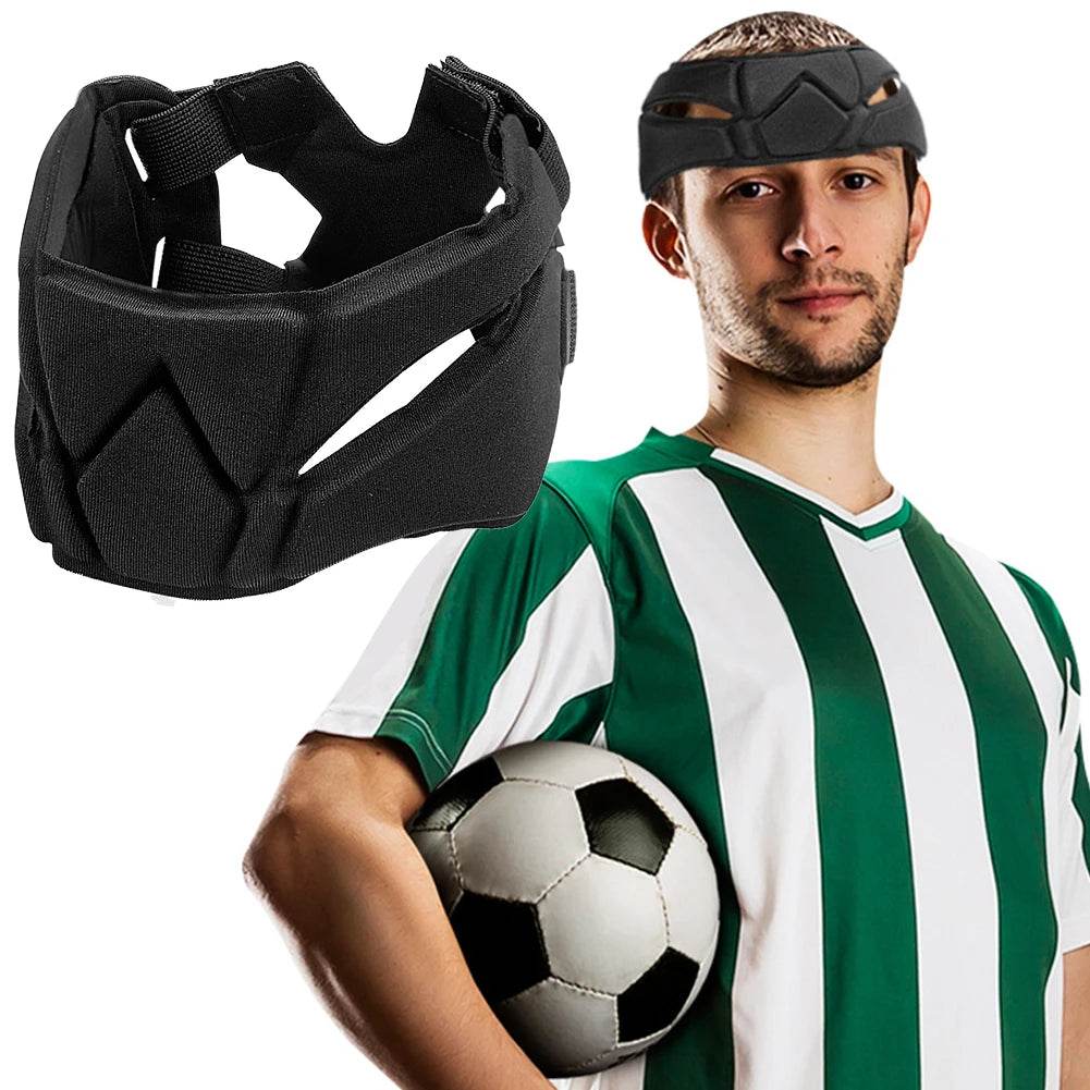 Goalkeeper Helmet Anti-Collision Sports Headband Head Protector for Soccer - findify 2025