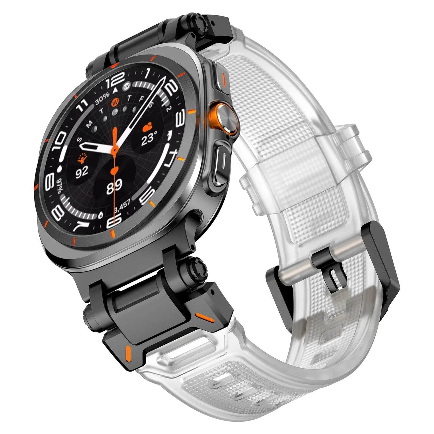 Rubber Strap for Samsung Galaxy Watch 7 Ultra 47mm Sports Silicone Band Bracelet for Galaxy Watch Ultra 47mm Watchband Wristband - findify 2025