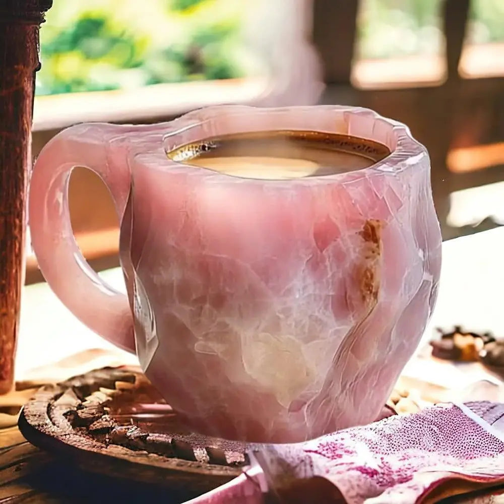 Crystal Clear: Mineral-Infused Coffee Mugs