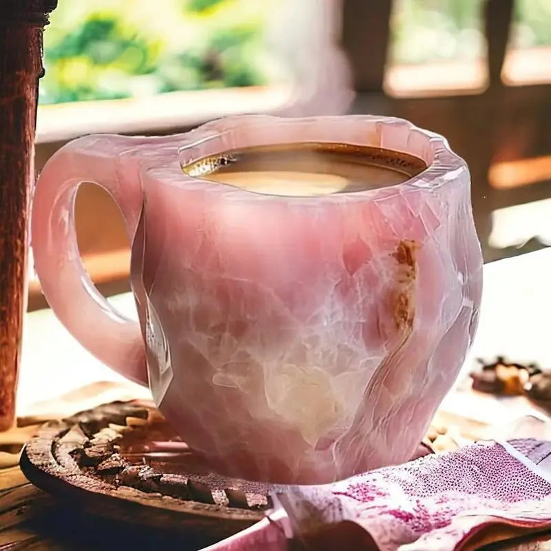 Crystal Clear: Mineral-Infused Coffee Mugs