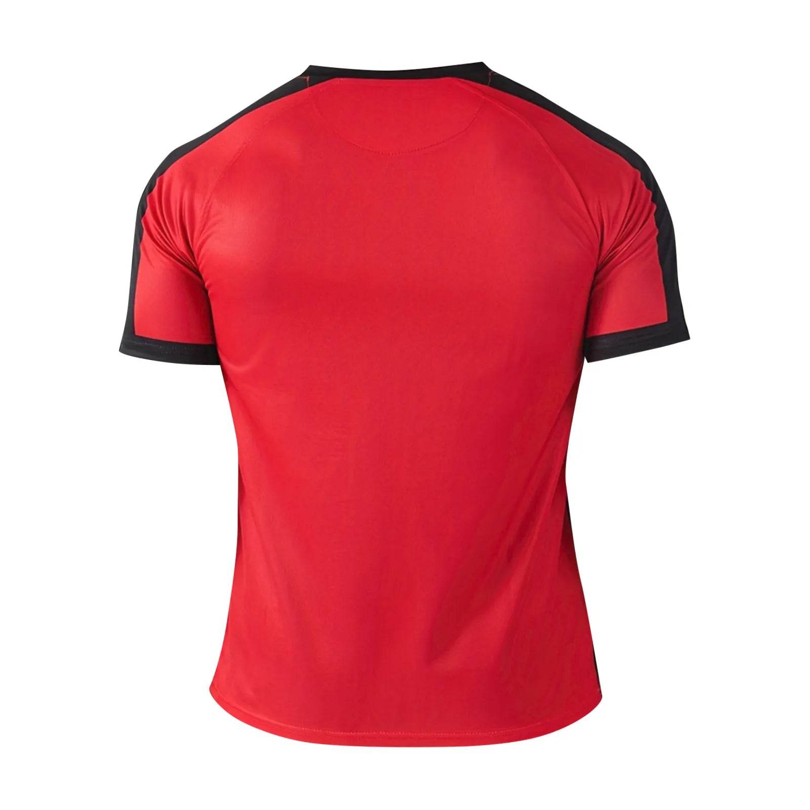 Unisex Round Neck T-Shirt Football Match Fans Cheering Casual All-Match Trend Basic Loose Tops Comfortable Breathable Tops - findify 2025