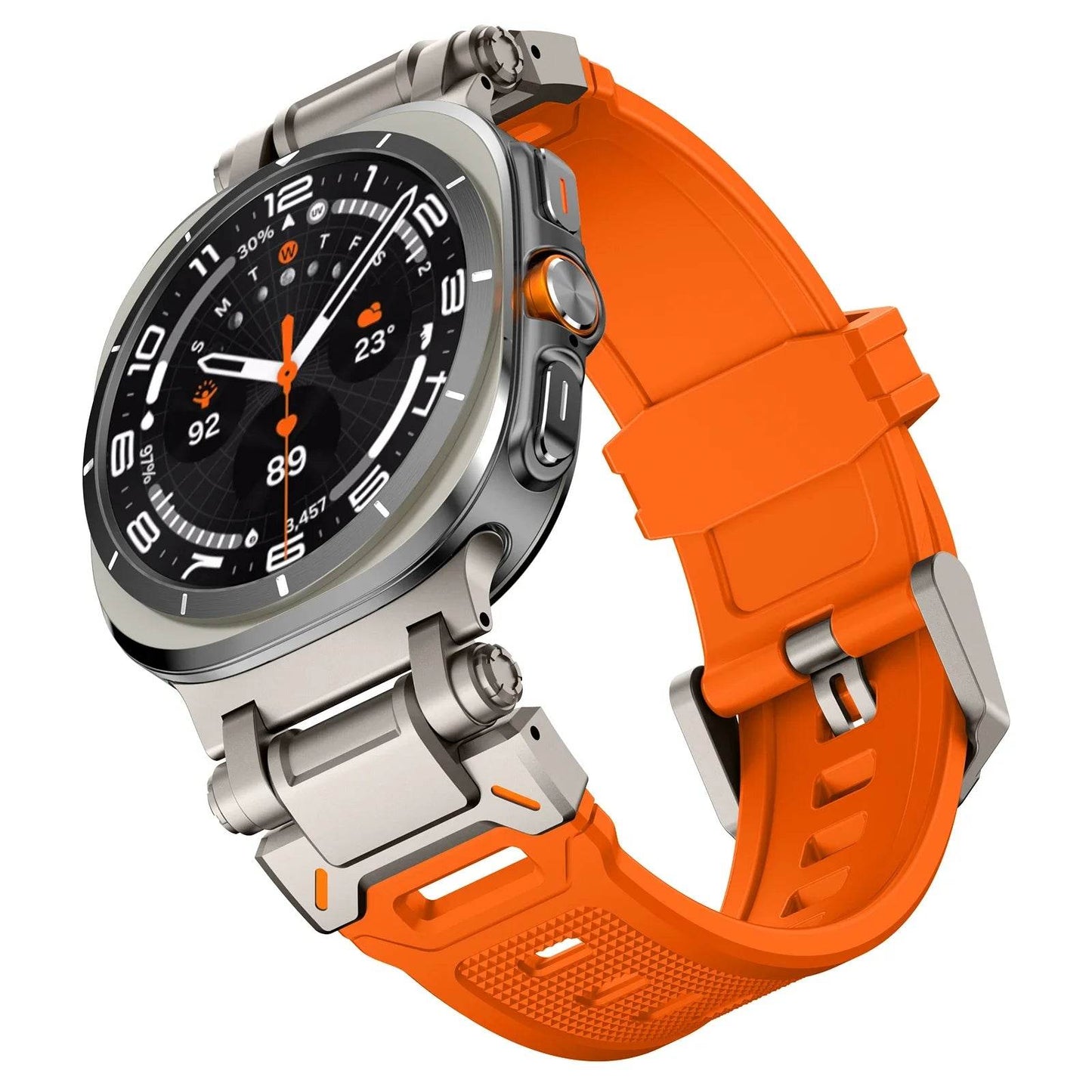 Rubber Strap for Samsung Galaxy Watch 7 Ultra 47mm Sports Silicone Band Bracelet for Galaxy Watch Ultra 47mm Watchband Wristband - findify 2025