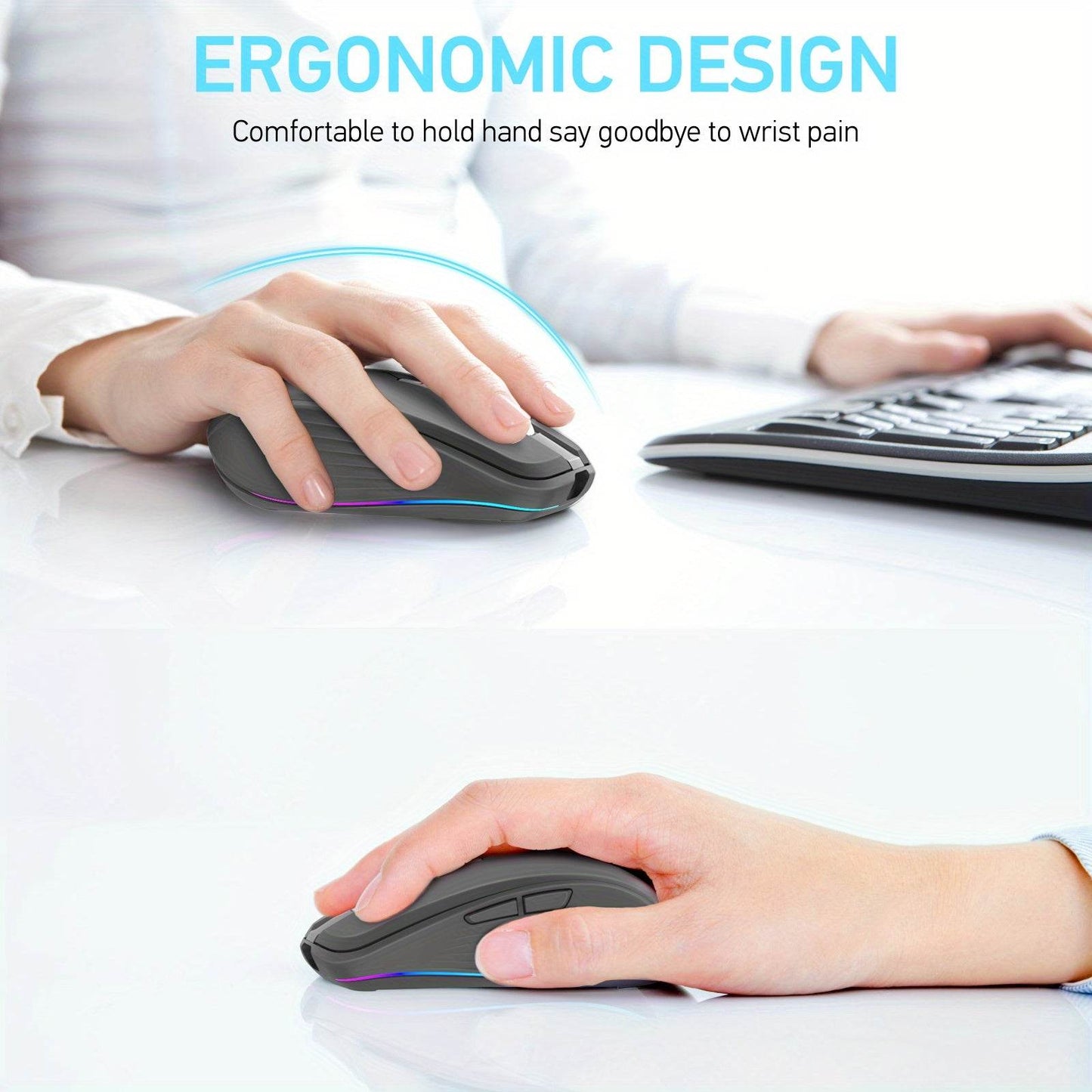 Rechargeable Wireless Mouse With Dual Modes - findify 2025