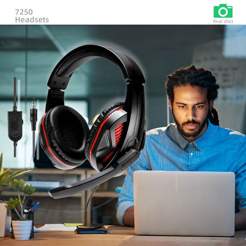 7250/3.5mm Gaming Dual-sided Headphones - findify 2025