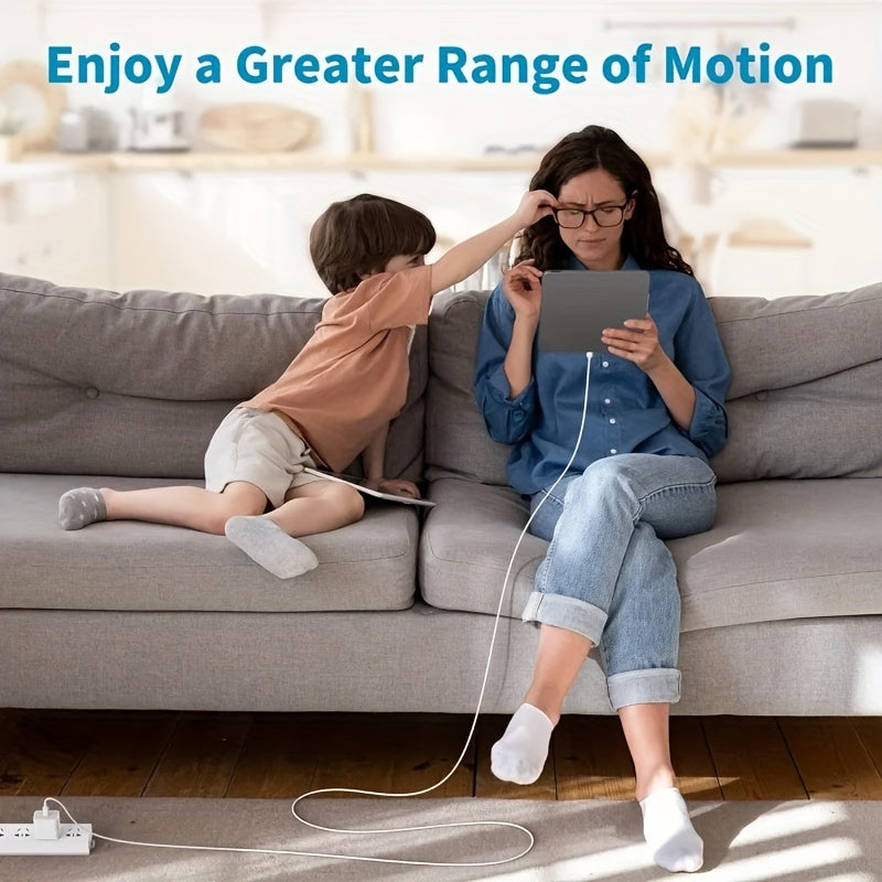 60W USB Quick Charge PD Cable: C to C Type, Ultra Durable, Suitable for Samsung and Xiaomi Phones - 20,000+ Bend Lifespan Guarantee
