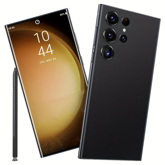 Unlocked Cell Phones With Dual SIM 5G For Android 13 Phone 8GB+256GB, 6.8" HD+ Display, 6800mAh, Facial Recognition Unlocking, GPS, 2024 New Android 13 Smart Phones Gift For Holiday Birthda