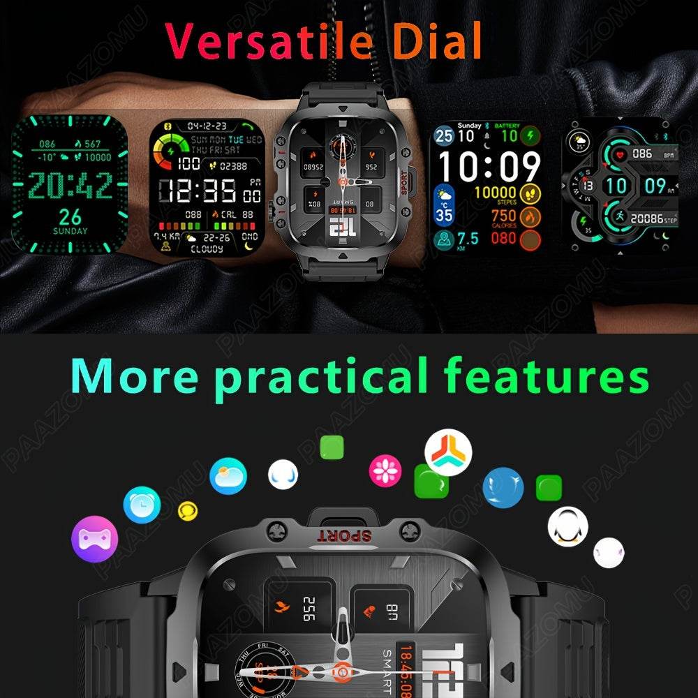 New Rugged Smart Watch Men - findify 2025