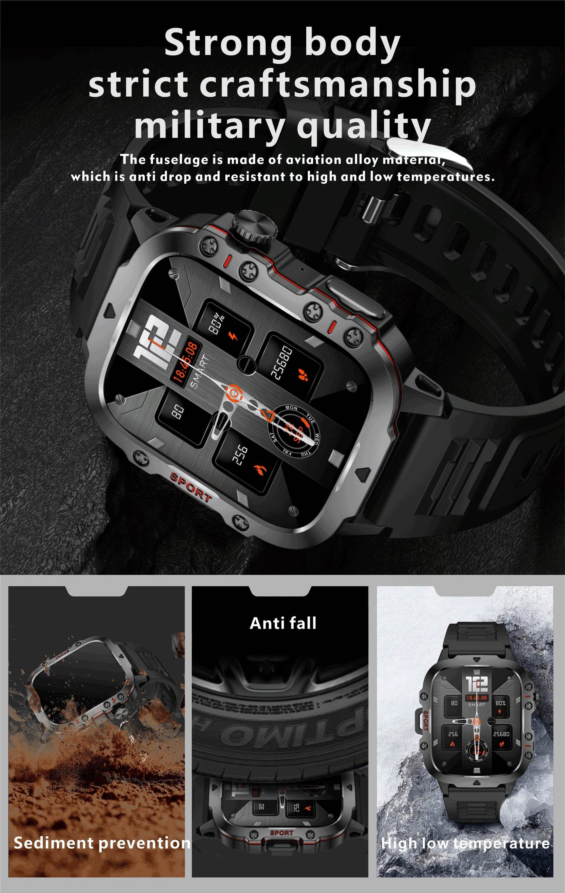 New Rugged Smart Watch Men - findify 2025