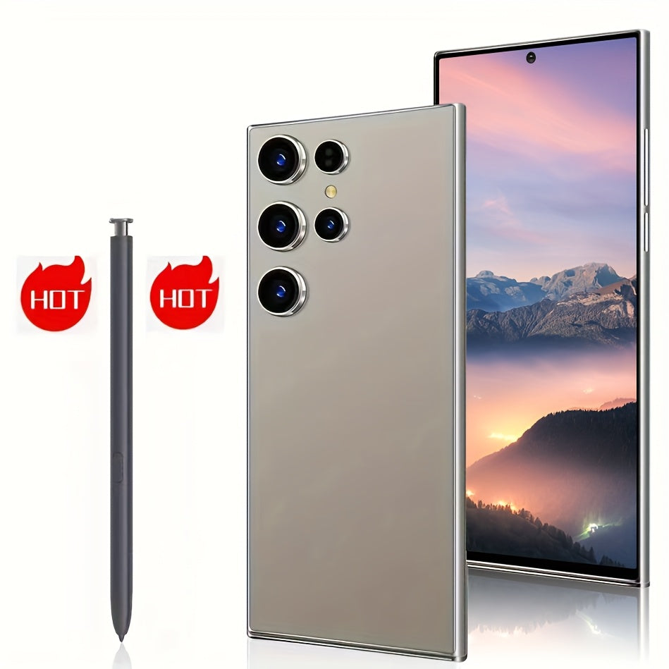 2025 Latest Mobile Phones Unlocked Mobile Phone 5G Mobile Phone Android 13 Smartphone 8GB+256GB/ 6.8&quot; Display/ 48MP+13MP Camera/ 6800 MAh/ Dual SIM/ Built-in Pen/ GPS, Birthday Gifts, Christmas Gifts