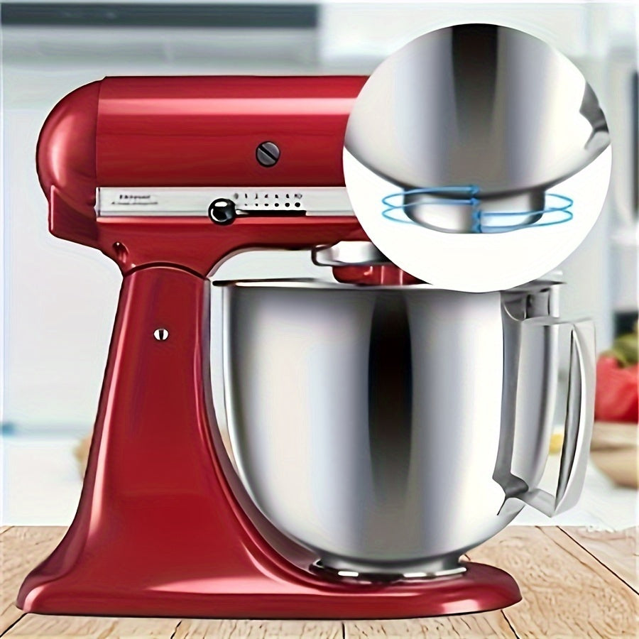 Kitchen Aid Stainless Steel Bowl, Mixer 4.5 and 5 Quart Stainless Steel Bowl, Compatiblewith Kitchenaid Artisan 5KSM125. 5KSM150. 5KSM175. 5KS7580. KSM150.RRK150K45, K45SS, KSM75, KSM90, KSM95, KSM100, KSM103, KSM110