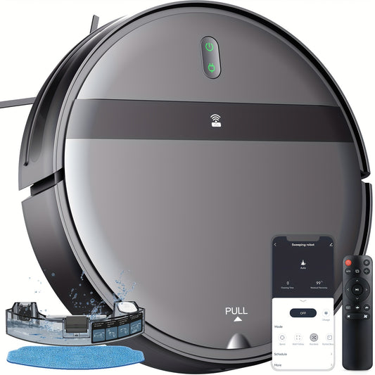 ZCWA G20 Robot Vacuum Cleaner Automatic Charging Intelligent Sweeping Robot Power Application Control Water Tank Wet Robot Vacuum Cleaner Electric Sweeper