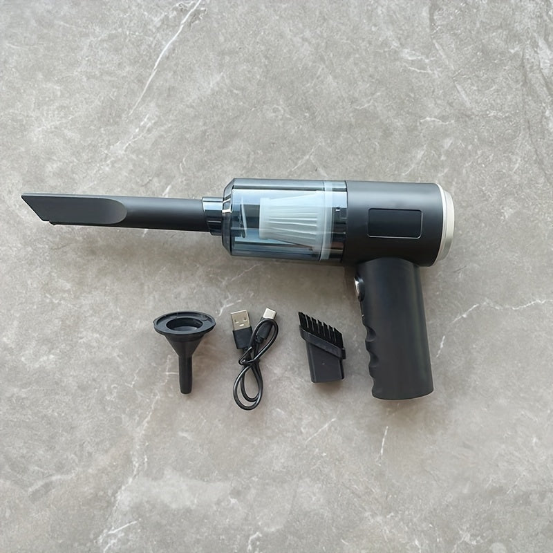 1 Piece High Suction Cordless Car Vacuum Cleaner-9000PA, Lightweight, Portable And Suitable For Home And Car Cleaning