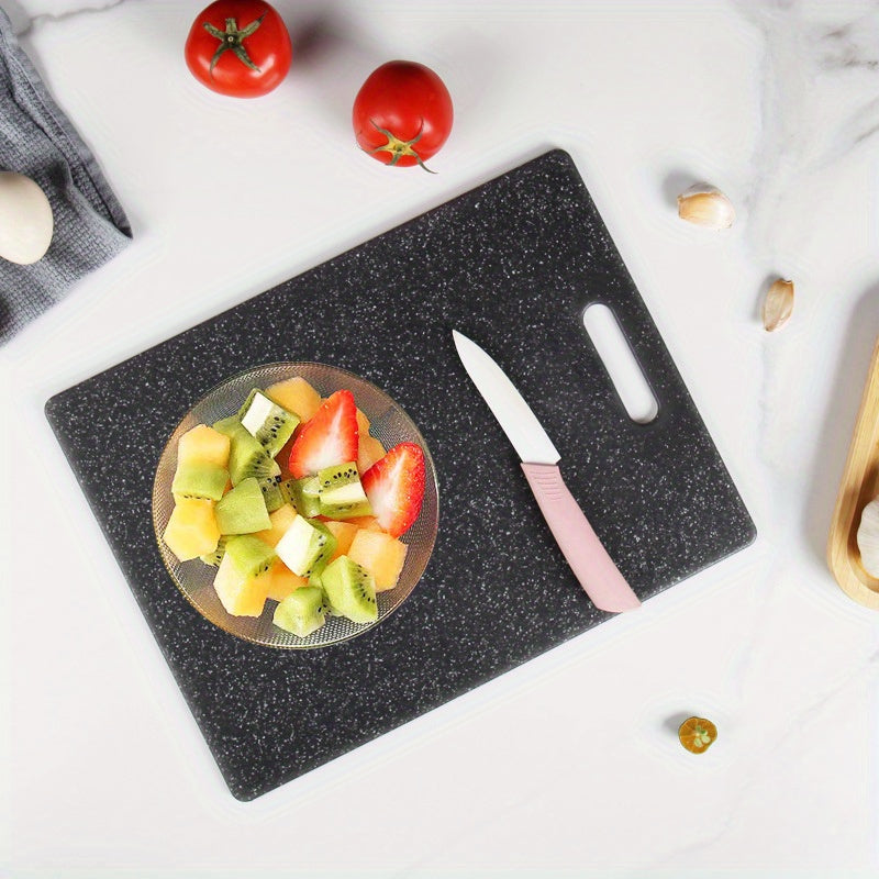 1/2/3pcs Home Cutting Board, Marble Pattern Chopping Board, Kitchen Tool, Kitchen Accessory, Perfect for Household Use, Christmas Gift for Parents, Halloween Gift, Housewarming Present
