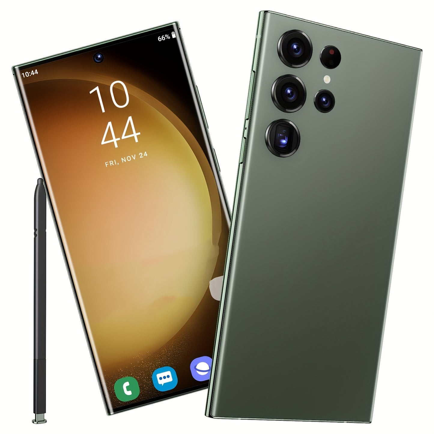 Unlocked Cell Phones With Dual SIM 5G For Android 13 Phone 8GB+256GB, 6.8" HD+ Display, 6800mAh, Facial Recognition Unlocking, GPS, 2024 New Android 13 Smart Phones Gift For Holiday Birthda