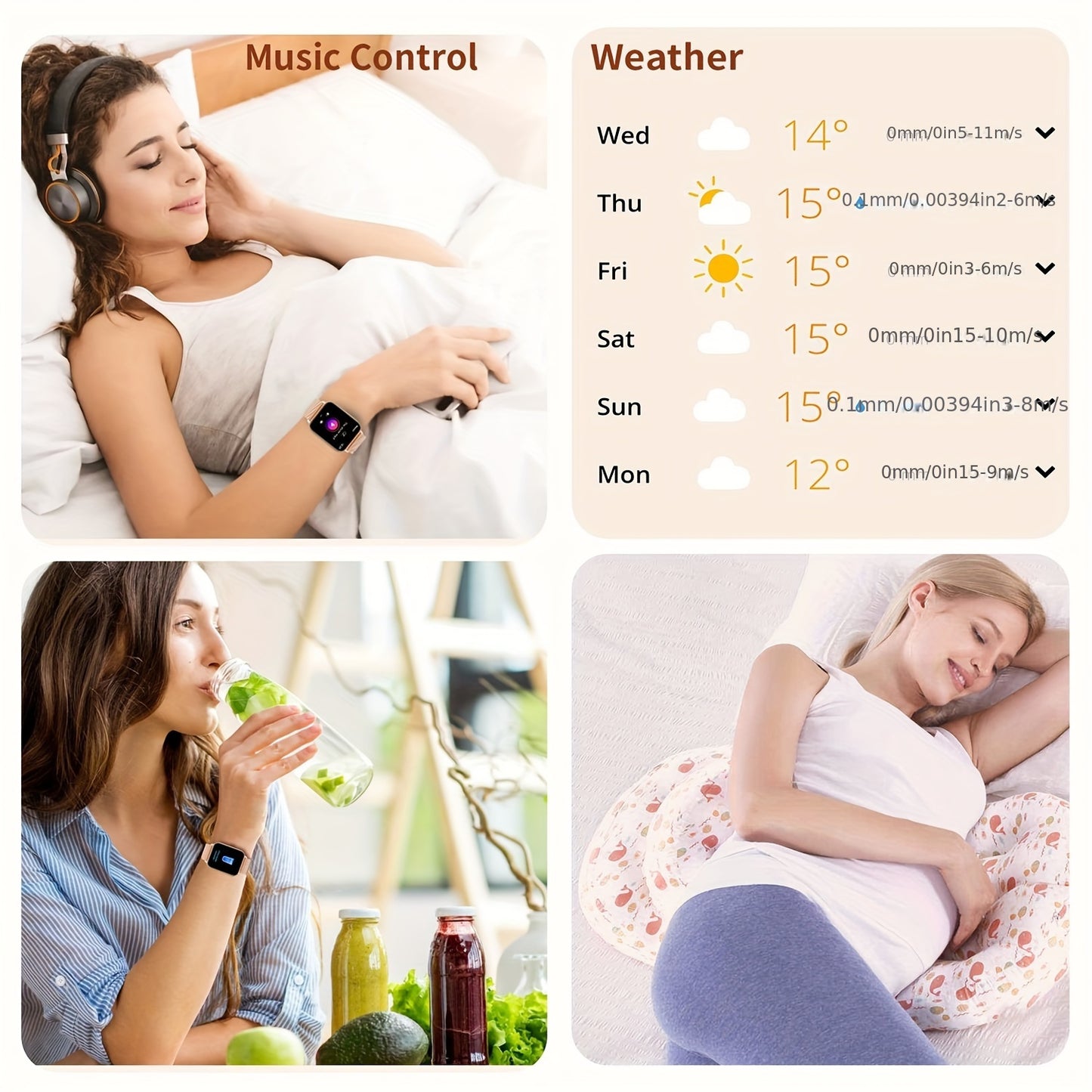 New Smartwatch 1.85 Inch, Wireless Make/Receive Calls Multiple Sports Modes Sedentary Reminder Weather Forecast Message Notification Multi-Sports Mode Compatible With Android And Apple Phones Smartwatch For Men And Women Best