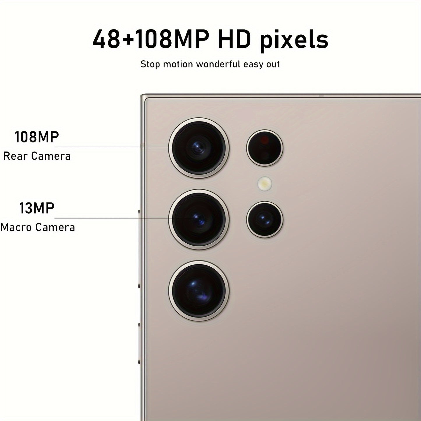 Unlocked Phones 5G Cell Phone Android 13 Mobile Phone With Build-in Pen, 8GB+256GB, 6.8" Display, 50MP+13MP Camera 6800 MAh DUAL SIultra