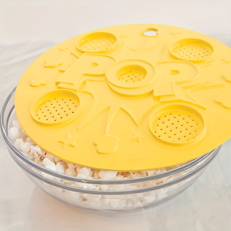1pc Silicone Microwave Popcorn Lid Versatile Lid That Lets You Easily Flavor Your Popcorn Kitchen Tool Kitchen Supplies