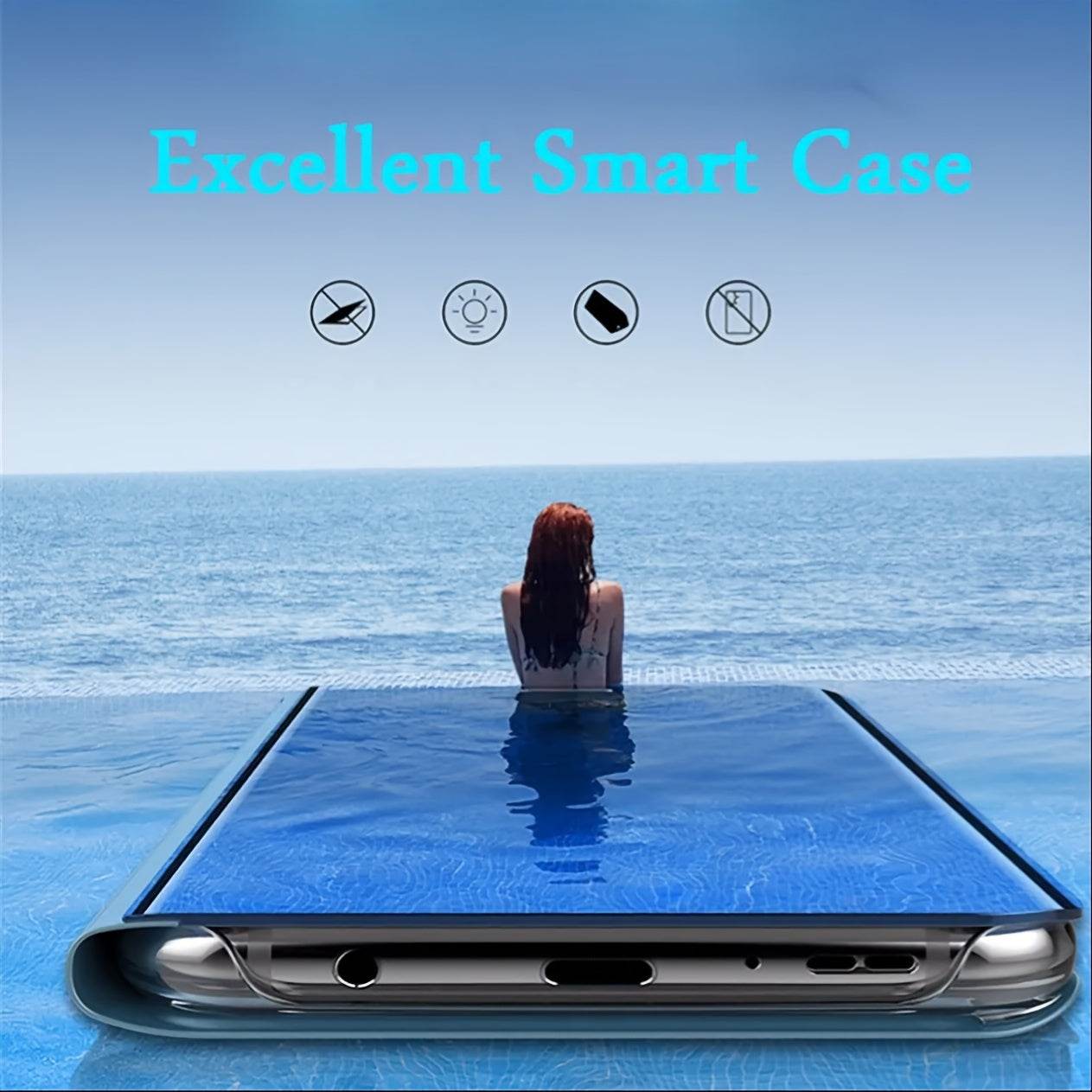 Mirror Smart Flip Phone Case for SamSung - findify 2025