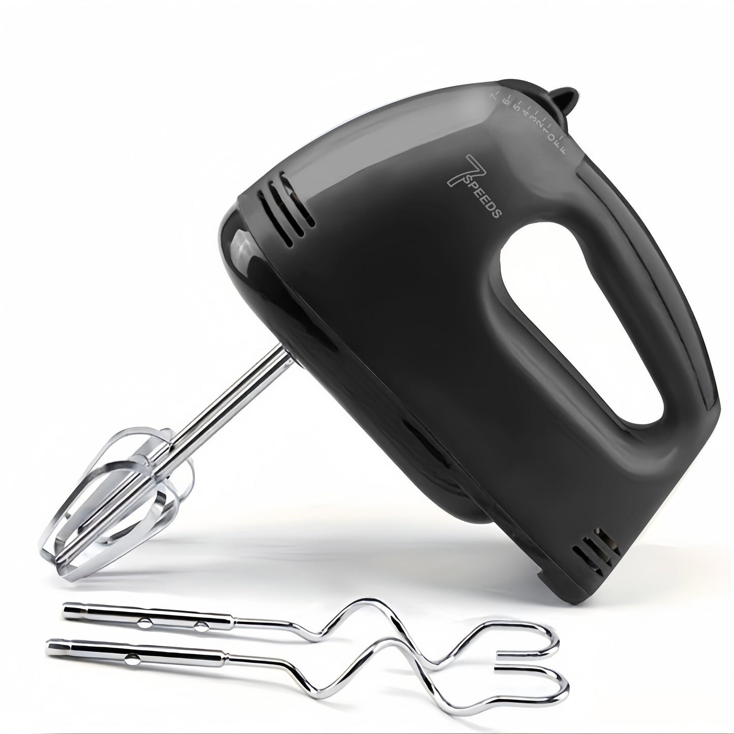 PANCERKA 1Set Electric Hand Mixer, 7-Speed Hand-Held Egg Beater Whisk Breaker, Electric Mixer, Kitchen Appliances Stirrer, Electric Food Mixers for Mixing in Bowls