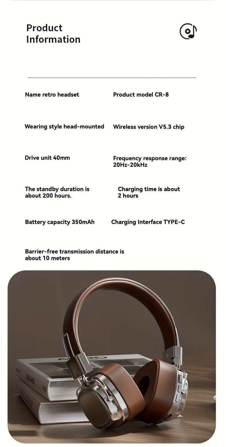 Retro-Inspired Wireless Headphones - findify 2025