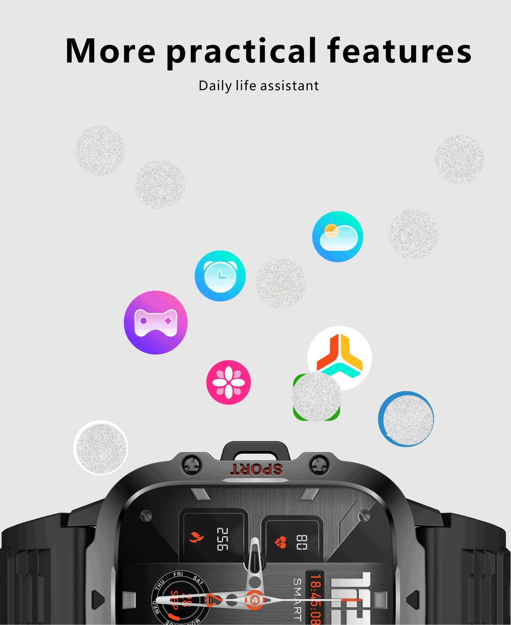 New Rugged Smart Watch Men - findify 2025