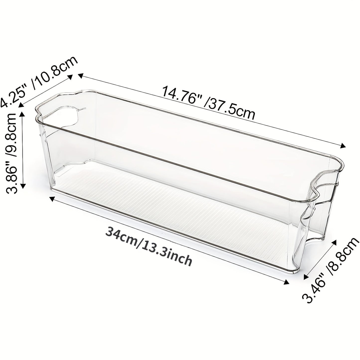 1pc Breastmilk Storage Container, Transparent Clear Freezer And Fridge Organizer Bins, Plastic Storage Bins For Breast Milk, Baby Pouches, Formula, Bottles And Yogurts, Home Kitchen Storage Supplies