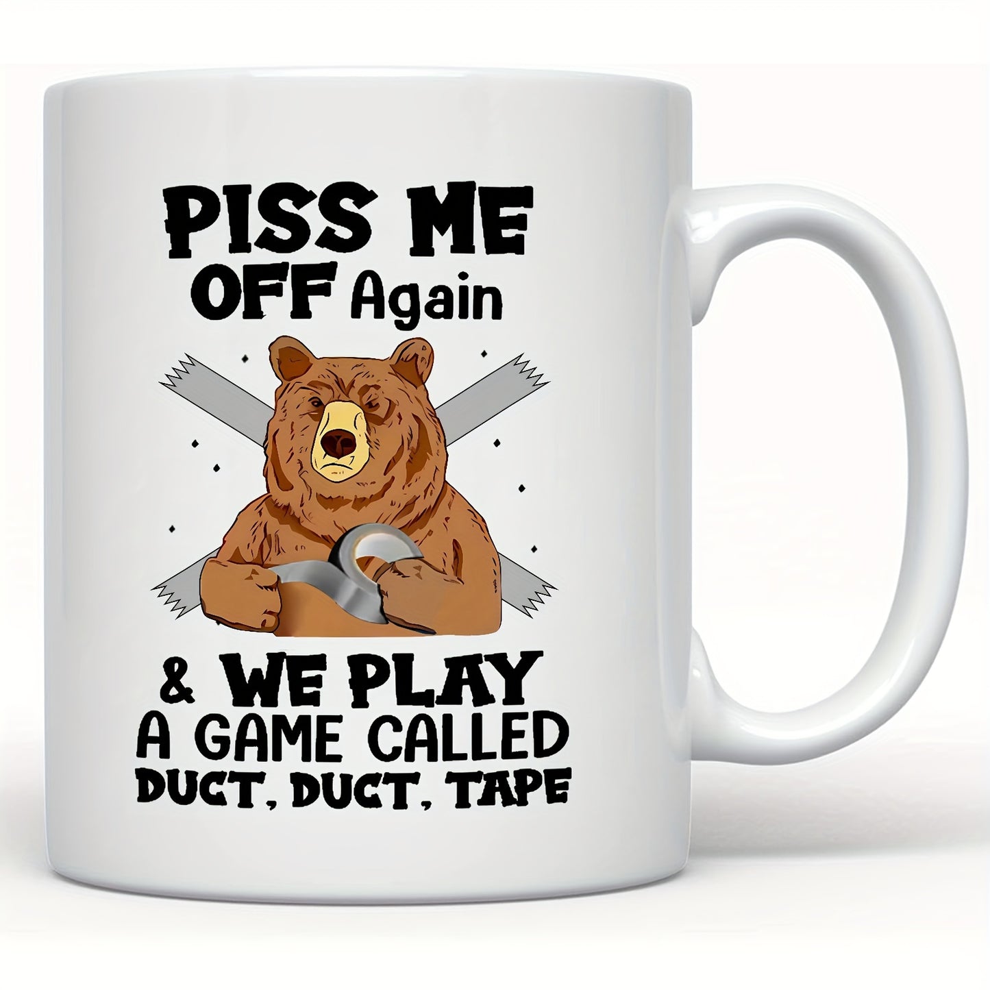 1pc Whimsical Black Cat Design Ceramic Coffee Mug - 11oz Large Capacity, Durable, Home Office Essential for Coffee Lovers - Unique Gift Idea, Dishwasher and Microwave Safe