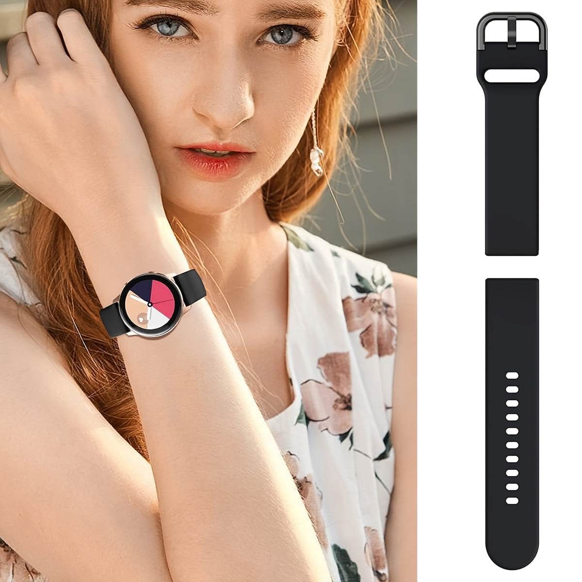 1pc Silicone Smartwatch Band - findify 2025
